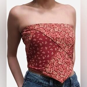 NWT Altar'd State Jasmine Bandana Tube Top XS